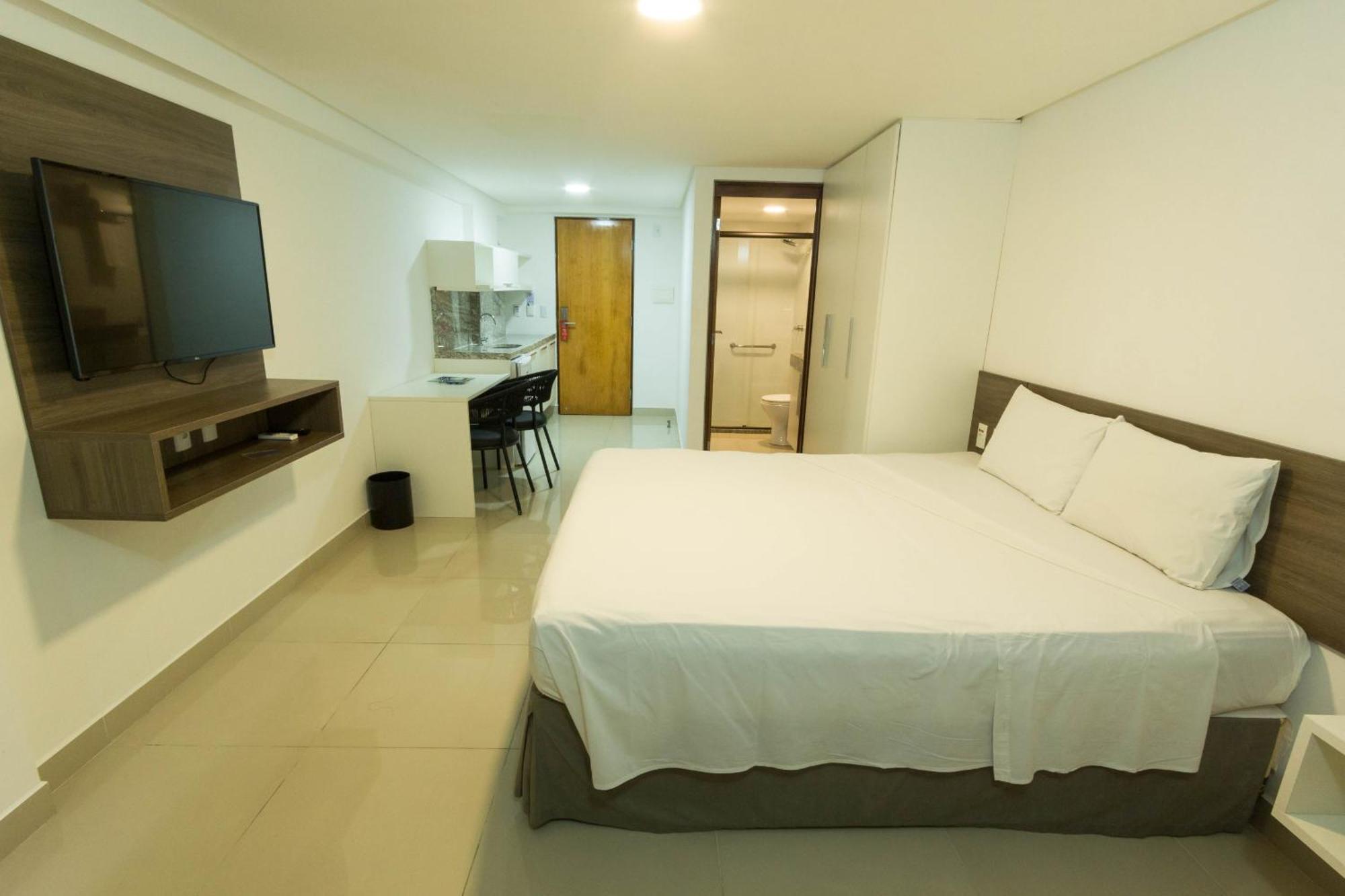 Goldflat Cabo Branco By Penareiaturbr Aparthotel Joao Pessoa Exterior photo